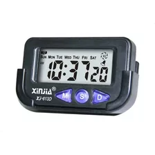 Reloj Digital Para Auto C/soporte Marca Xinjia 613d