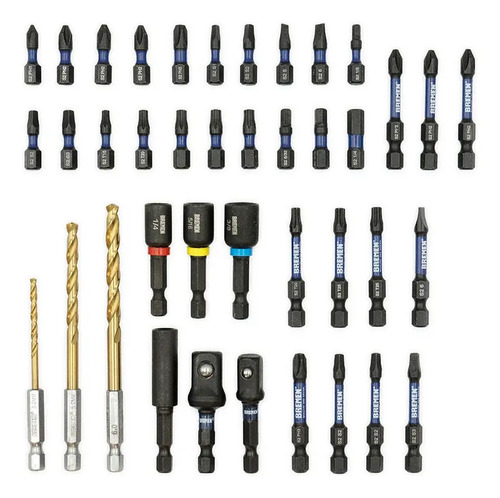 Set Kit Bremen Puntas Tubos Impacto Mechas 40pz 7877 Dgm
