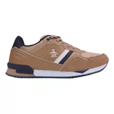 Tenis Penguin Hombre Kent Sand/navy