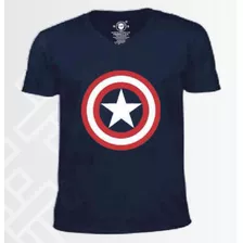 Camisetas De Capitán América Para Adultos Y Niños 