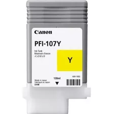 Canon Pfi 107y Cartucho De Tinta Amarelo Ipf670 / 770