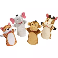 Fantoches De Mão De Melissa Amp Doug Zoo Friends