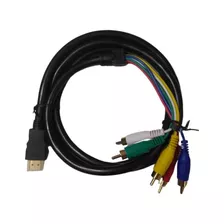 Cable Armado Plug Hdmi -5 Plug Rca 1,5mts Zurich