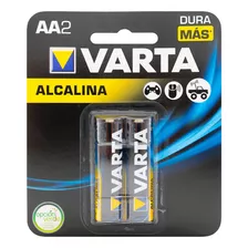 Pilas Alcalinas Varta Aa - Sin Mercurio, Larga Duración