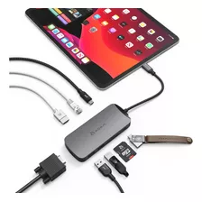 Estación De Acoplamiento Usb-c Adam Elements - Adaptador Mul