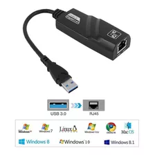 Adaptador Ethernet Usb 3.0 Gigabit 10/100/1000 Pc Ps4 Xbox