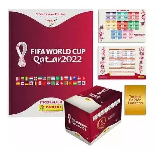 Album De Pasta Dura,copa Mundial Qatar 2022 + 104 Sobres