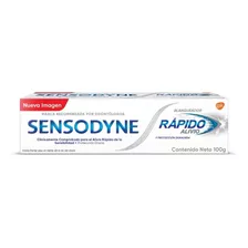 Pasta De Dientes Sensodyne Rápido Alivio Blanqueador 100 Grs