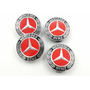 4 Centros Tapas De Rin 75mm Mercedes Benz Clase B,c,cla,gl