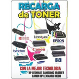 Servicio Tecnico De Toner Laserjet Hp Canon Xerox Samsung +