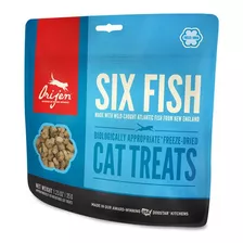 Premio Para Gatos Snack Orijen Six Fish Treat 35gr. Np
