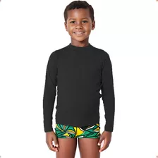 Camiseta Blusa Infantil Proteção Uv50 Solar Piscina Praia