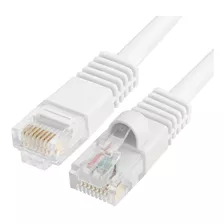 Cabo De Rede Ethernet Lan Rj45 Cat5e - 30 Metros - Branco