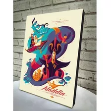 Poster / Placa Decorativa / Quadro A4 Aladdin