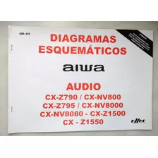 Esquemario Antigo Aiwa De Audio Com Vários Modelos