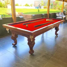 Mesa De Pool Garra De Águila + Comedor Billiard Ramirez