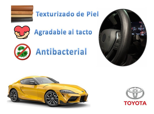 Tapetes 3d Logo Toyota + Cubre Volante Supra 2021 2022 2023 Foto 6