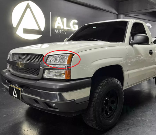 Lmpara Chevrolet Silverado 2002 - 2006 Izquierda Foto 7