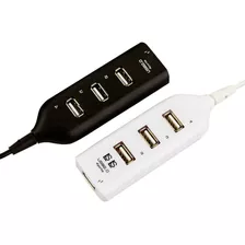 Carregador Adaptador Usb 4 Portas Hub Extensor Ampliador Usb