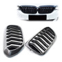 Front Kidney Grille Double Rib Para Bmw 5 Series E39 BMW 5-Series