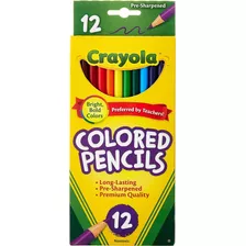 Crayola 12 Lápices De Colores 