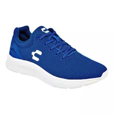 Tenis Color Azul Rey Para Hombre Cód. 100584-1