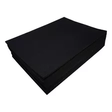 Mouse Pad Emborrachado Preto 3 Mm 15x20 Cm 50 Unidades