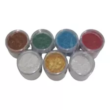 Pigmentos Perolados Para Resinas (kit C/7 Cores)