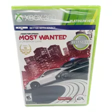 Jogo Need For Speed Most Wanted Xbox 360 Mídia Física