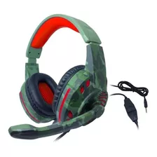 Headset Gamer Px-2 Space Camo Para Ps3 Xbox One Nswitch Cor Verde