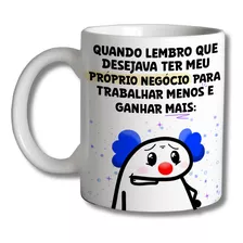 Caneca Criativa Meme Bento Flork Frases Divertidas Presente