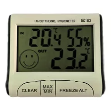 Higrometro Termometro Ambiental Digital Temperatura Humedad
