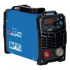 Soldadora Inverter Alpha Pro El9 200 M2 H Azul/negra 50hz 220v