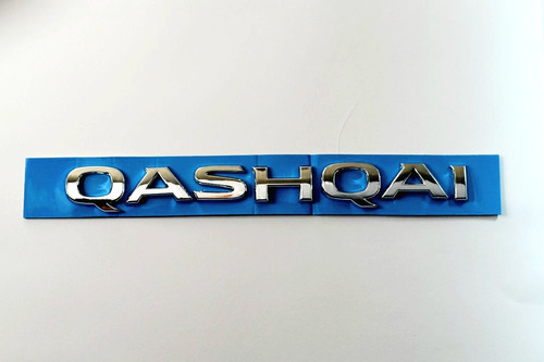 Emblema Nissan Qashqai Logotipi Insignia 19,5cm X 2,6cm Crom Foto 2
