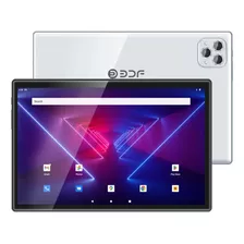 Tableta Bdf P50 Con 8 Gb De Ram, 128 Gb, Android 12, Blanco