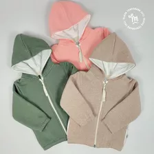 Campera Beba Frisa Vigoré Naranja Mandrina Am146