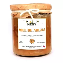 Miel De Abejas 100% Natural, Frasco De 500 Grs Neto, Neny