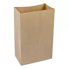 Kit 1000 Sacos De Papel Kraft Natural 18 X 10 X 27 Cm (p)