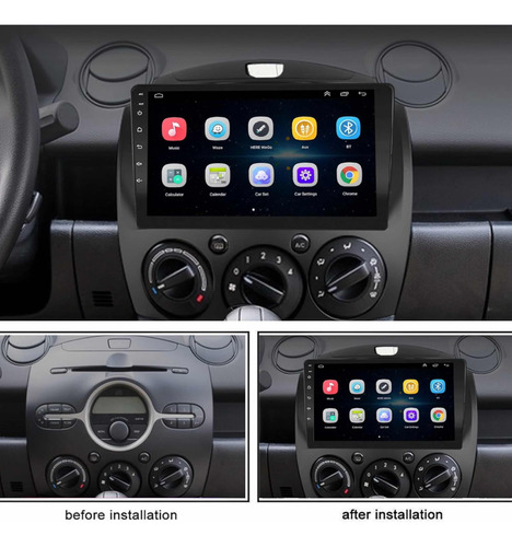 Radio Andorid Mazda 2 Carplay + Camara Foto 3