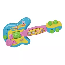 Guitarra Electrica Interactiva Para Bebe Ppeppa Pig 