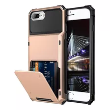 Vofolen Funda Para iPhone 8 Plus 7 Plus 6s Plus Cartera Tarj