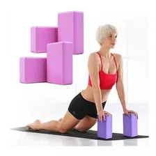 Tijolo Bloquinho De Yoga / Pilates Exercício Eva 21x7 Cores