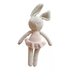 Coneja Apego Tejida A Crochet Amigurumi Regalo Nacimiento