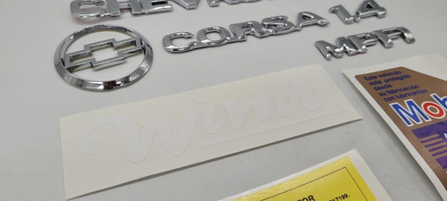 Chevrolet Corsa Wind Calcomanias Y Emblemas  Foto 2