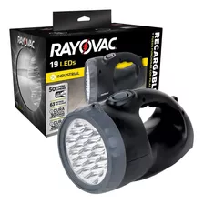 Linterna 19 Led Hibrida Rayovac Recargable Y A Pilas