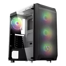 Gabinete Gamer Fantech Aero Cg80 Negro 4 Fan Rgb Incluidos