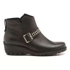 Botas Gravagna Negras Con Taches Para Mujer