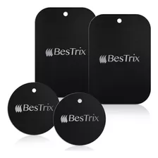 Placa De Metal Besttrix Para Montaje Magnético Con Adhesivo