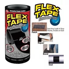 Cinta Multiuso Pega Todo Autofusion Negro 7.2 Flex Tape Liso