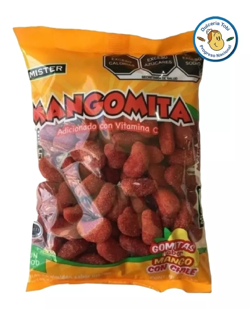 Mangomita Gomitas Sabor Mango Enchiladas 1kg